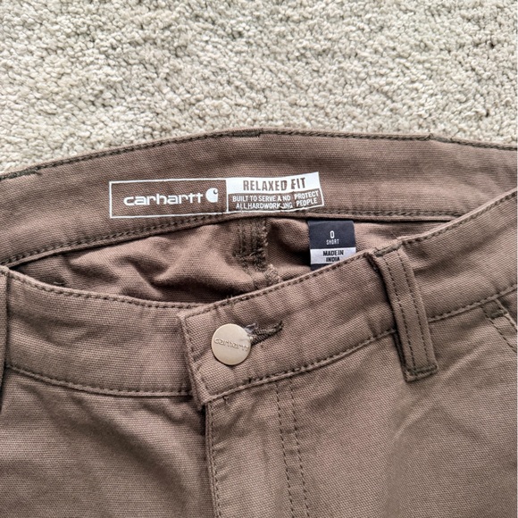 Women's Carhartt Work Pant Tarmac Short 0 - Picture 4 of 7